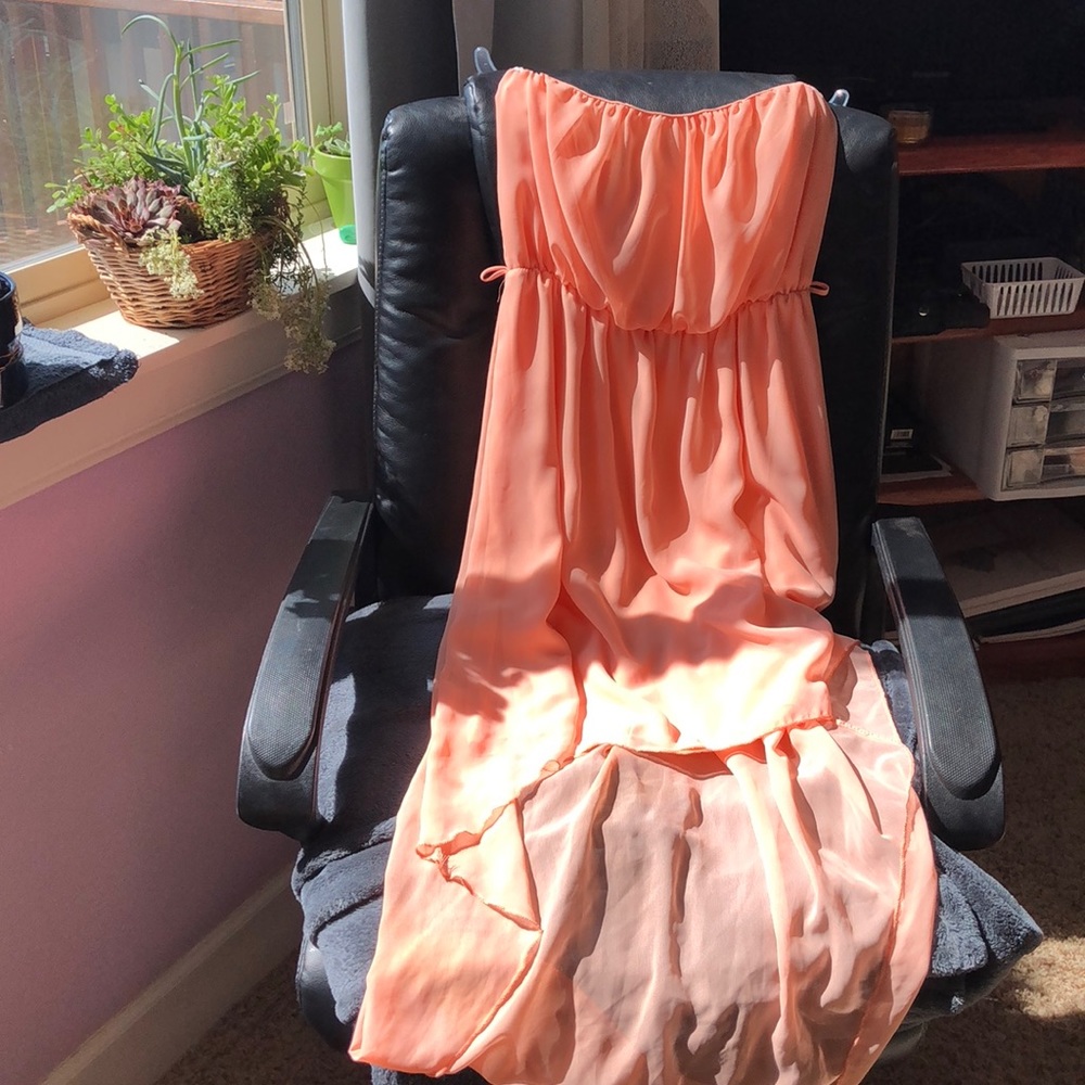Orange/pink summer dress